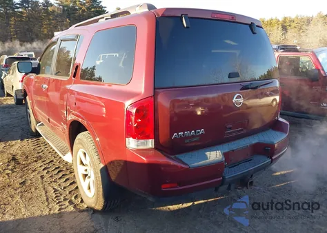 2011 Nissan Armada Sv z USA, uszkodzony, nr VIN 5N1AA0NC1BN622810